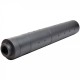 BIG DRAGON SILENCER 190mm BLACK, The BIG DRAGON Silencer Black is a lightweight, all-aluminum suppressor-style accessory designed to add a clean, tactical finish to compatible setups