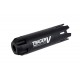 Wosport Octopus Tracer  unit (Black), The Tracer Wosport Octopus Suppressor is a compact tracer unit designed to enhance airsoft realism and visibility in low-light conditions
