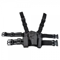 ROYAL DROP LEG HOLSTER FOR GLOCK G17 BLACK 