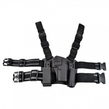ROYAL DROP LEG HOLSTER FOR GLOCK G17 BLACK 