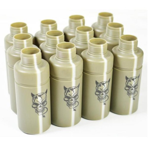 HAKKOTSU 12 DEVIL SHELLS FOR THUNDER B GRANADE (Tunder B Shells), Prepare to deliver powerful action with these 12 single-use Devil Shells, precisely designed to complement your Thunder B Grenade (AP-TB03)