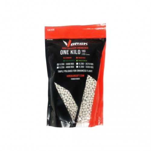 Vorsk 0.20g BB's (1kg), Precision-Engineered BBs for Every Loadout