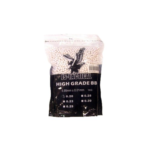 JS Tactical 0.20g BB's (5,000 BB's), You won't get far without ammo