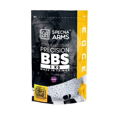 Specna Arms EDGE Ultra 0.20g BB (5000 BB's), You won't get far without ammo