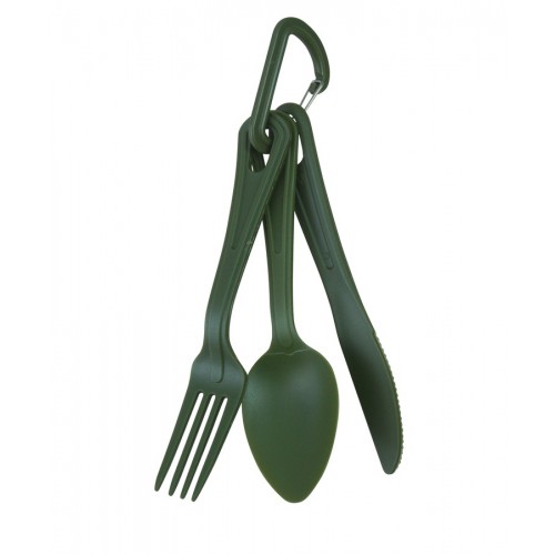 Plastic Cadet KFS (Knife/Fork/Spoon) Set, One of the most often overlooked essentials for your camping equipment is utensils
