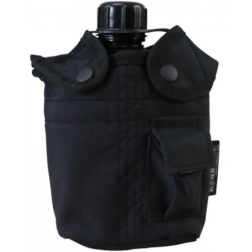 Tactical Water Bottle w/Pouch, Manufactured by Kombat UK, this tactical water bottle will help keep you hydrated in the field