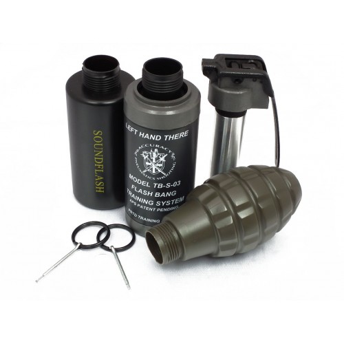 Thunder B Grenade (Starter Kit), Grenades in airsoft take many different forms - from hand grenades, to 40mm launchers, and more