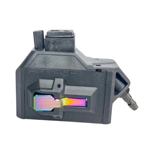 CTM Hi-Capa HPA M4 Magazine Adapter (Black/Electroplated Rainbow), The CTM Tac Hi-Capa HPA M4 Magazine Adapter is a smart upgrade for players looking to enhance capacity and performance on their Hi-Capa pistol