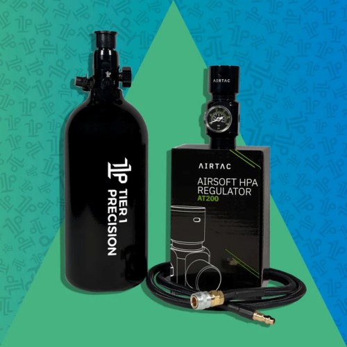AIRTAC AT200 HPA Regulator Bundle (Reg-Line-Tank), Step into a high-performance HPA setup built for consistency, reliability, and game-day confidence