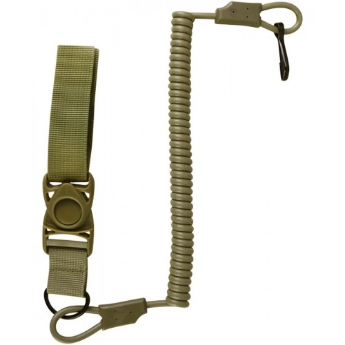 Tactical Pistol Lanyard (Coyote), Keep your sidearm secure without slowing you down