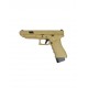 VIGOR G34 GAS BLOWBACK PISTOL (TAN) VIGOR G34 GAS BLOWBACK PISTOL (TAN), Tactical Realism Meets Lightweight Agility