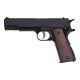 HFC 1911 SPRING PISTOL BLACK, Classic Military Style Meets Effortless Target Fun