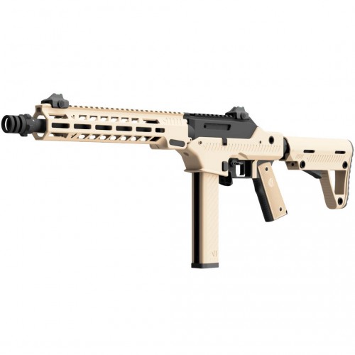 Vorsk VMP-2M GBBR (Tan), Built for aggressive playstyles and tight CQB scenarios, the VORSK VMP-2M is a gas blowback platform that delivers snappy recoil, fast cycling, and true modular flexibility