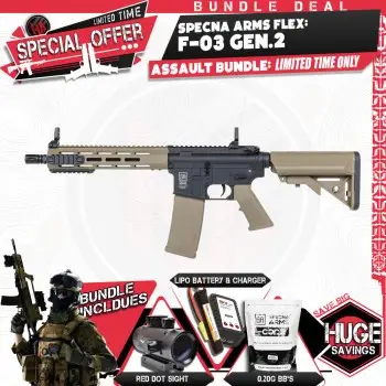 ASSAULT BUNDLE: FLEX F-03 M4 M-LOK (X-ASR) (HT) Gen.2