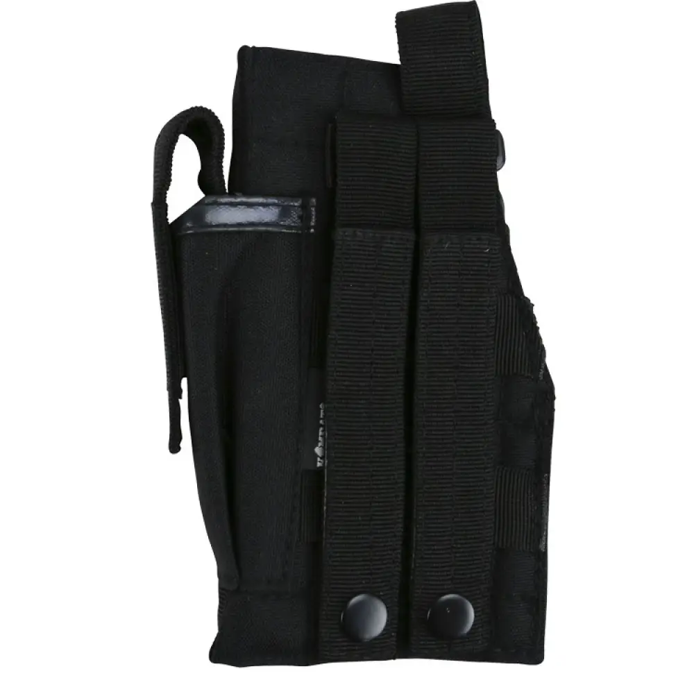 Uncle Mike's Ambidextrous Hip Holster - Size 2, Black Cordura, For Medium/Large Frame Revolvers - View #2
