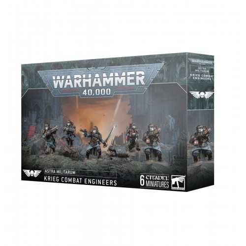 ASTRA MILITARUM: KRIEG COMBAT ENGINEERS, Specialized Trench Specialists: Deploy the Krieg Combat Engineers