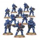 PRIMARIS INFILTRATORS, Clad in lightweight Mk X Phobos-pattern armor, these fast-moving vanguard specialists excel at covert operations, field intelligence, and disrupting enemy command structures
