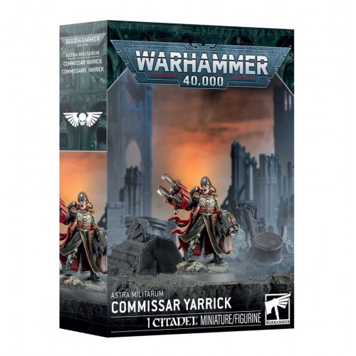 Warhammer 40,000 - Astra Militarium Commissar Yarrick Warhammer 40,000 - Astra Militarium Commissar Yarrick, Lead your Astra Militarum forces with one of the Imperium's most legendary heroes
