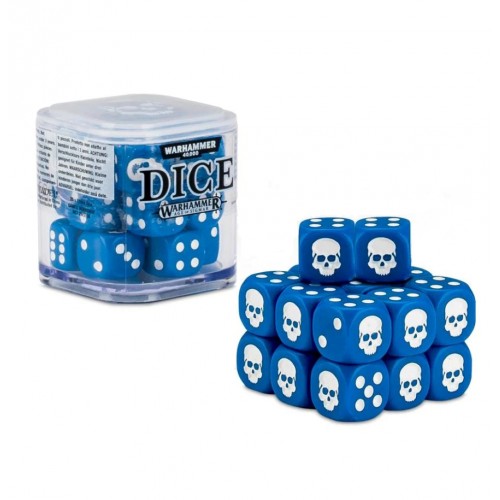 Warhammer Citadel 12mm Dice Set (Blue) Warhammer Citadel 12mm Dice Set (Blue), This product is an official set of 20 high-quality, 12mm six-sided dice designed specifically for use in Warhammer games