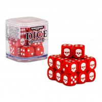 Warhammer Citadel 12mm Dice Set (Red)