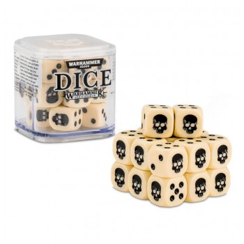 Warhammer Citadel 12mm Dice Set (Bone)