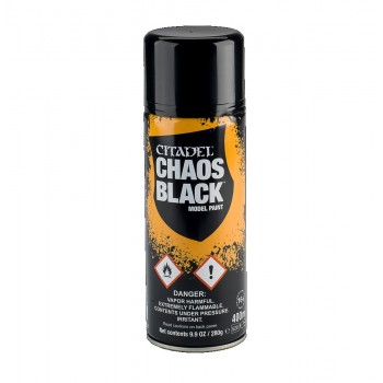 CITADEL CHAOS BLACK SPRAY	SPRAY PAINT