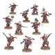 Warhammer 40,000 World Eater Khorne Berzerkers Warhammer 40,000 World Eater Khorne Berzerkers, Khorne Berzerkers are legendary for their warp-fueled rage, serving as transhuman battering rams that tear through enemy lines with ferocious speed and strength