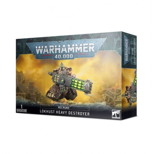 Warhammer 40,000 - Necrons Lokhust Heavy Destroyer Warhammer 40,000 - Necrons Lokhust Heavy Destroyer, The Lokhust Heavy Destroyer is the ultimate long-range solution for your Necron army