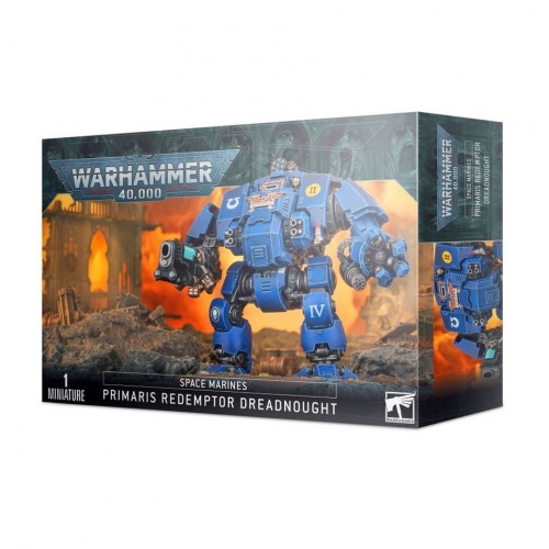 Warhammer 40,000 - Space Marines Redemptor Dreadnought, Redemptor Dreadnoughts are massive war machines designed to crush enemies as they advance across the battlefield