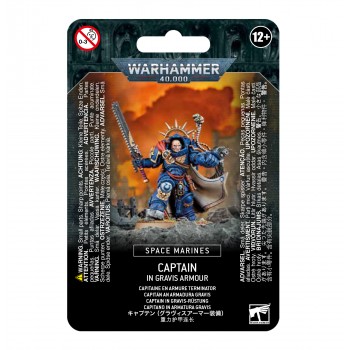 Warhammer 40,000 - Space Marine Captain In Gravis Armour