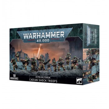 Warhammer 40,000 - Astra Militarum Cadian Shock Troops