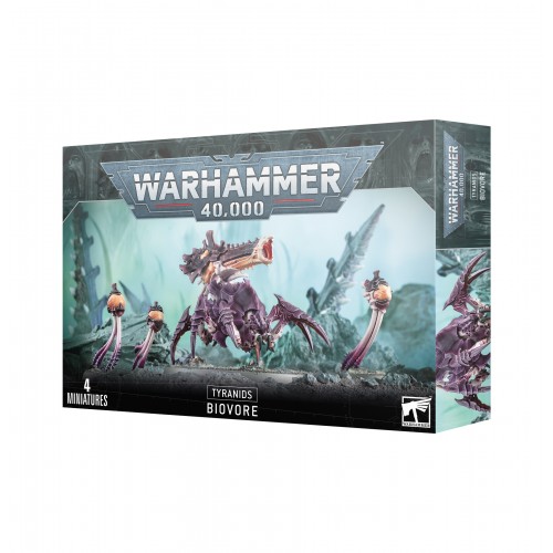 TYRANIDS: BIOVORE TYRANIDS: BIOVORE, Living Bio-Mortar: Deploy the Biovore
