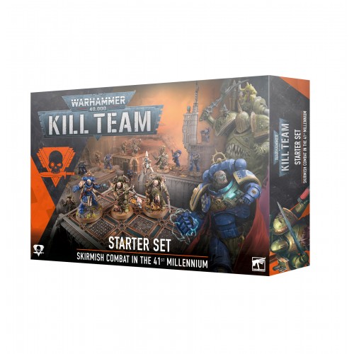 Warhammer 40,000/KILL TEAM - Starter Set Skirmish Combat in the 41st Millenium Warhammer 40,000/KILL TEAM - Starter Set Skirmish Combat in the 41st Millenium, Step into the grim darkness of the far future and command elite warriors in fast-paced, tactical skirmish battles where every decision matters