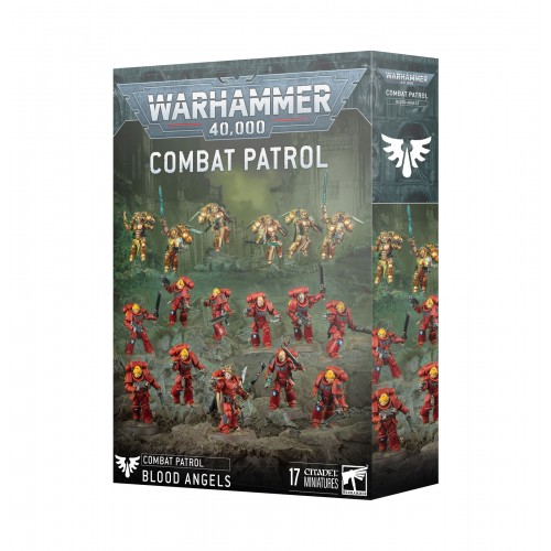 COMBAT PATROL: BLOOD ANGELS, Start or expand your Blood Angels army with a close-combat Combat Patrol force