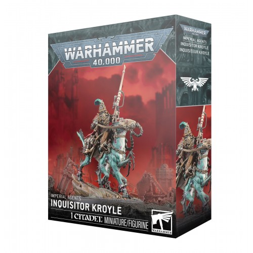 Warhammer 40,000 - Imperial Agents Inquisitor Kroyle Warhammer 40,000 - Imperial Agents Inquisitor Kroyle, Ynigoh Kroyle is a radical Inquisitor of the Ordo Xenos and a relentless hunter of alien monstrosities