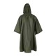 Helikon Poncho (Waterproof) (OD), Rainproof, quick-drying poncho, made of Rip-stop Polyester