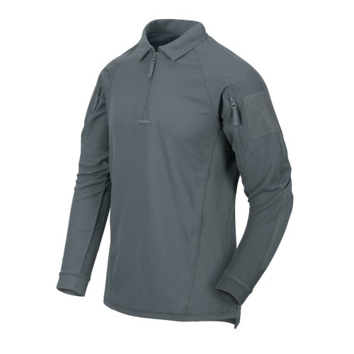 Helikon Range Polo Shirt (Grey), The Range Polo Shirt® was designed by the professional shooters and is dedicated for shooting range use
