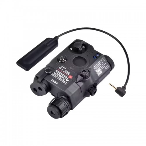WADSN PEQ-15 Illuminator (Laser/Light) (BK), Built for airsoft players who demand enhanced target acquisition and tactical flexibility, the WADSN WDX042-B combines a precision red laser with a powerful white LED flashlight in one compact unit