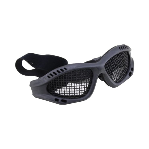 WoSport Tactical Slim Mesh Goggles (BK), These WOSPORT tactical goggles with steel mesh are designed for practical eye protection in airsoft and training environments